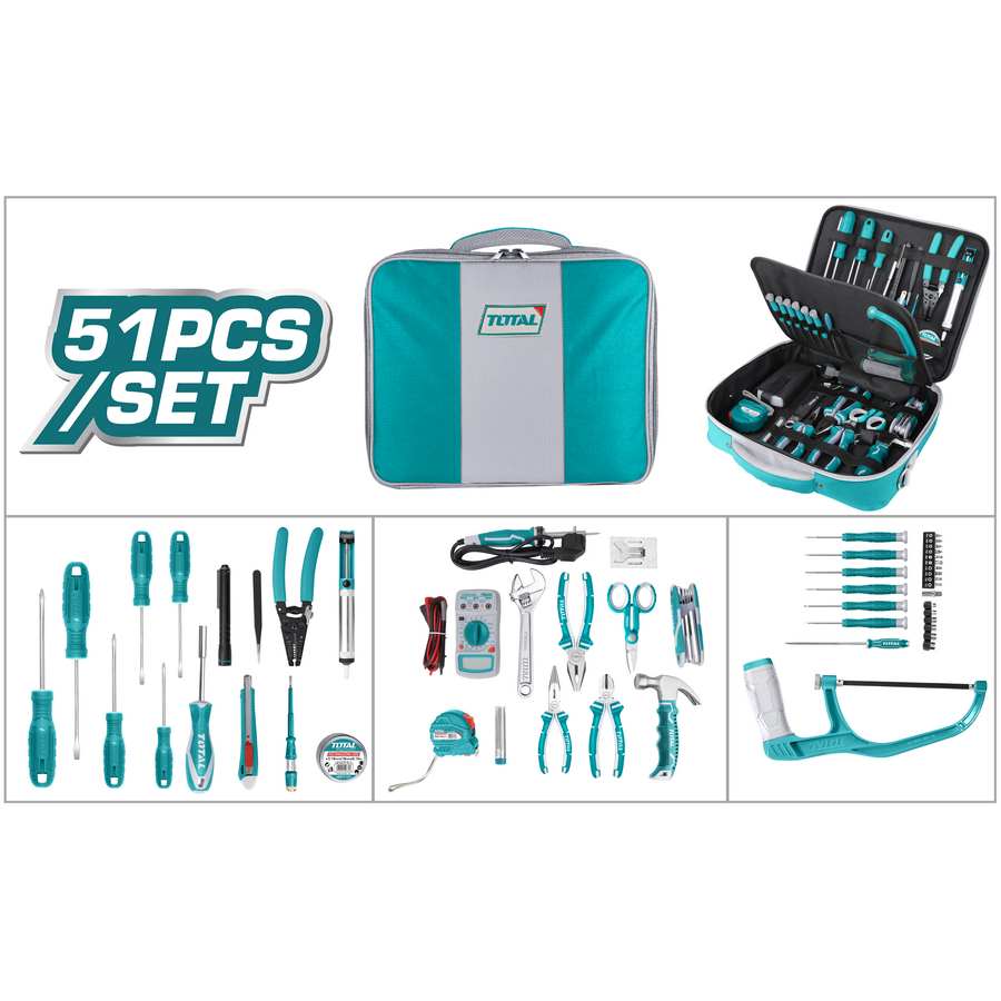 Set 51 pezzi per Saldatura e Accessori TKTTSK0512