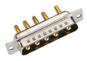 Connettore .D-Sub A Spina Maschio Dip Type 5W5 M/954-C