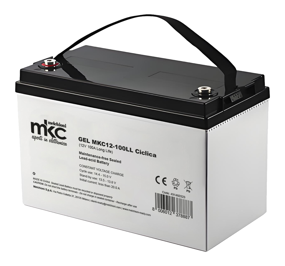 Accumulatore GEL MKC12-100LL 12V 100A Long Life 10 anni