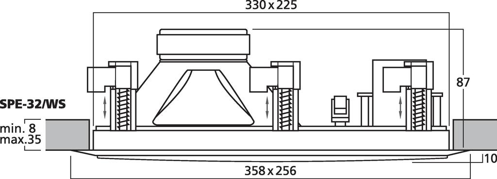 SPE-32/WS - Altoparlante