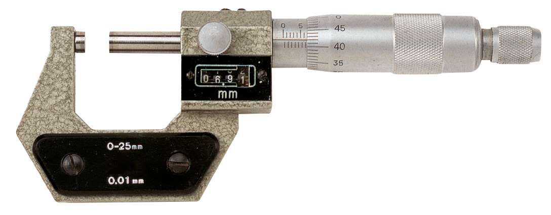 LTF 348.02 Micrometro centesimale a numeratore 25-50 mm