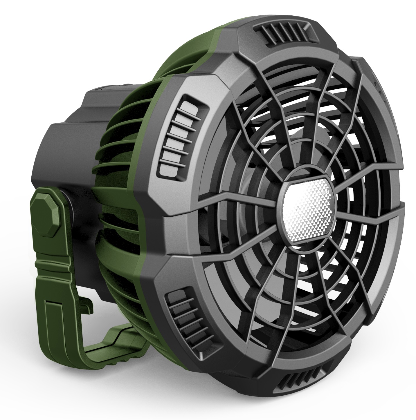 Ventilatore portatile MF 0501VL con luce ricaricabile 2in1