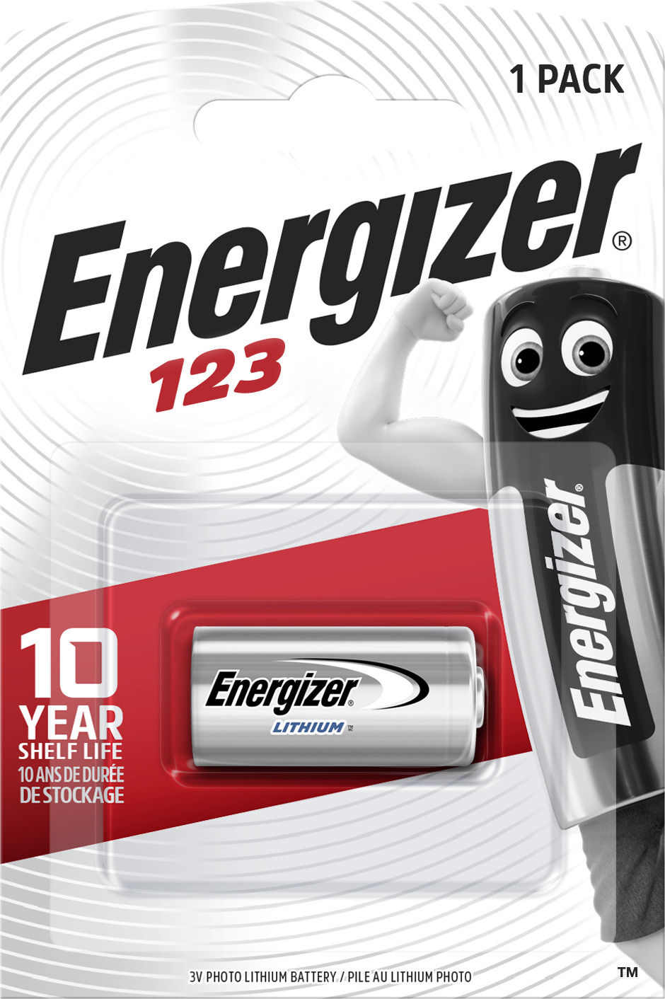 ENERGIZER 123 Lithium blister da 1