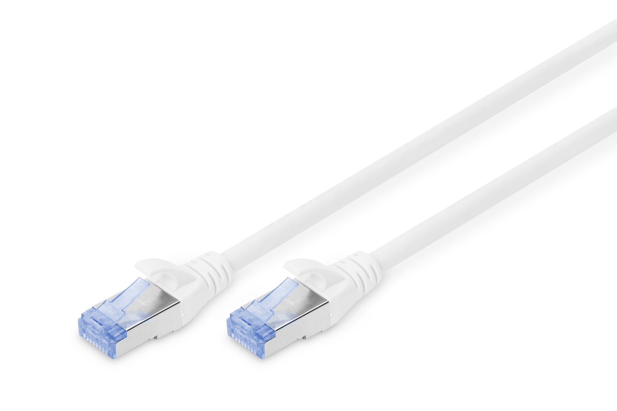 Digitus DK-1531070 - Cavo Patch SF-UTP CAT 5E, CU, 26AWG, guaina in PVC, colore grigio, lunghezza 7 mt.