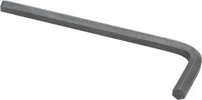 Chiave corta a brugola 2.5mm, finitura in PTFE grigio