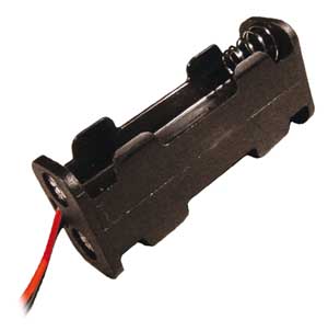 Portapile 2 Stilo Ø 14X50 Con Fili PIL/66-C