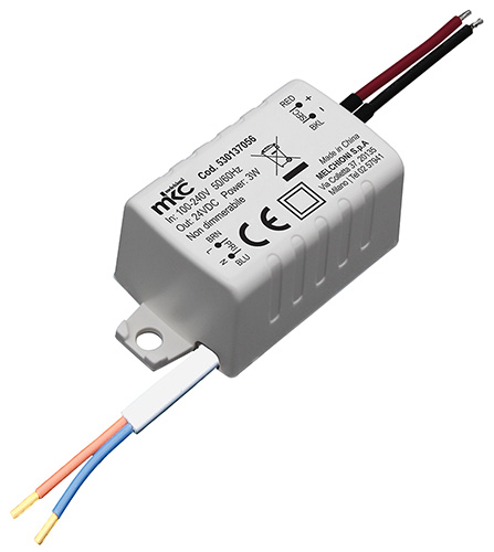 Alimentatore miniaturizzato MKC, MKC-S3-24, 24V 3W