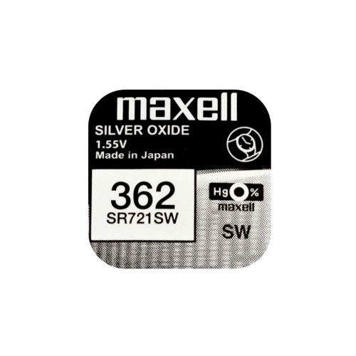 Batteria ossido argento MAXELL 1pc. Blister SR721SW