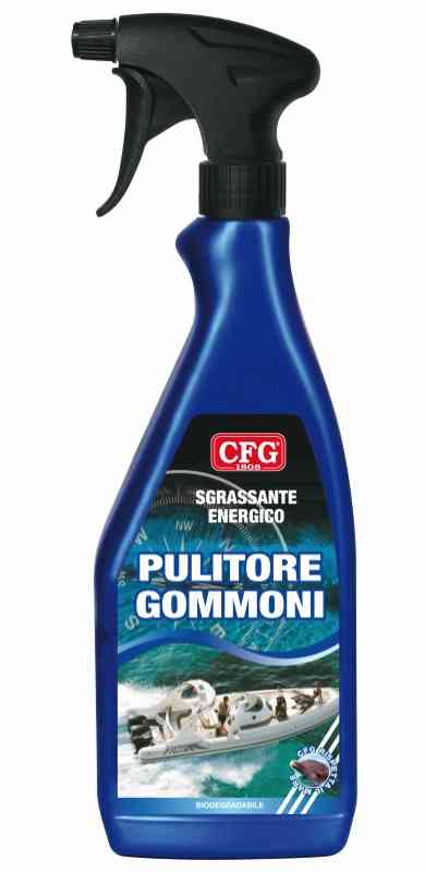 Pulitore Gommoni Energico Sgrassante, Erogatore Da 750 mL N01 CFG