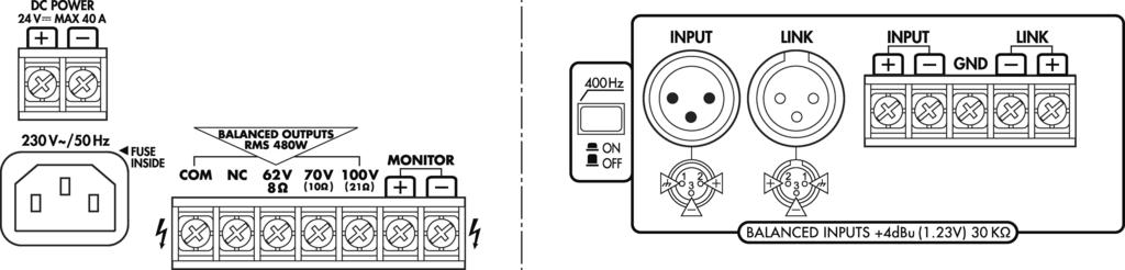 PA-1480 - Amplificatore PA