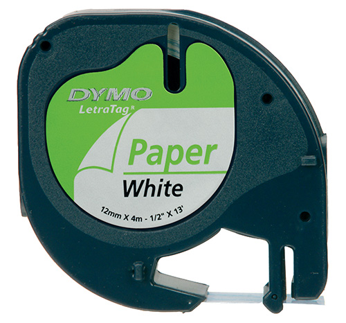 Nastro LT in carta - 12 mm x 4 m Bianco