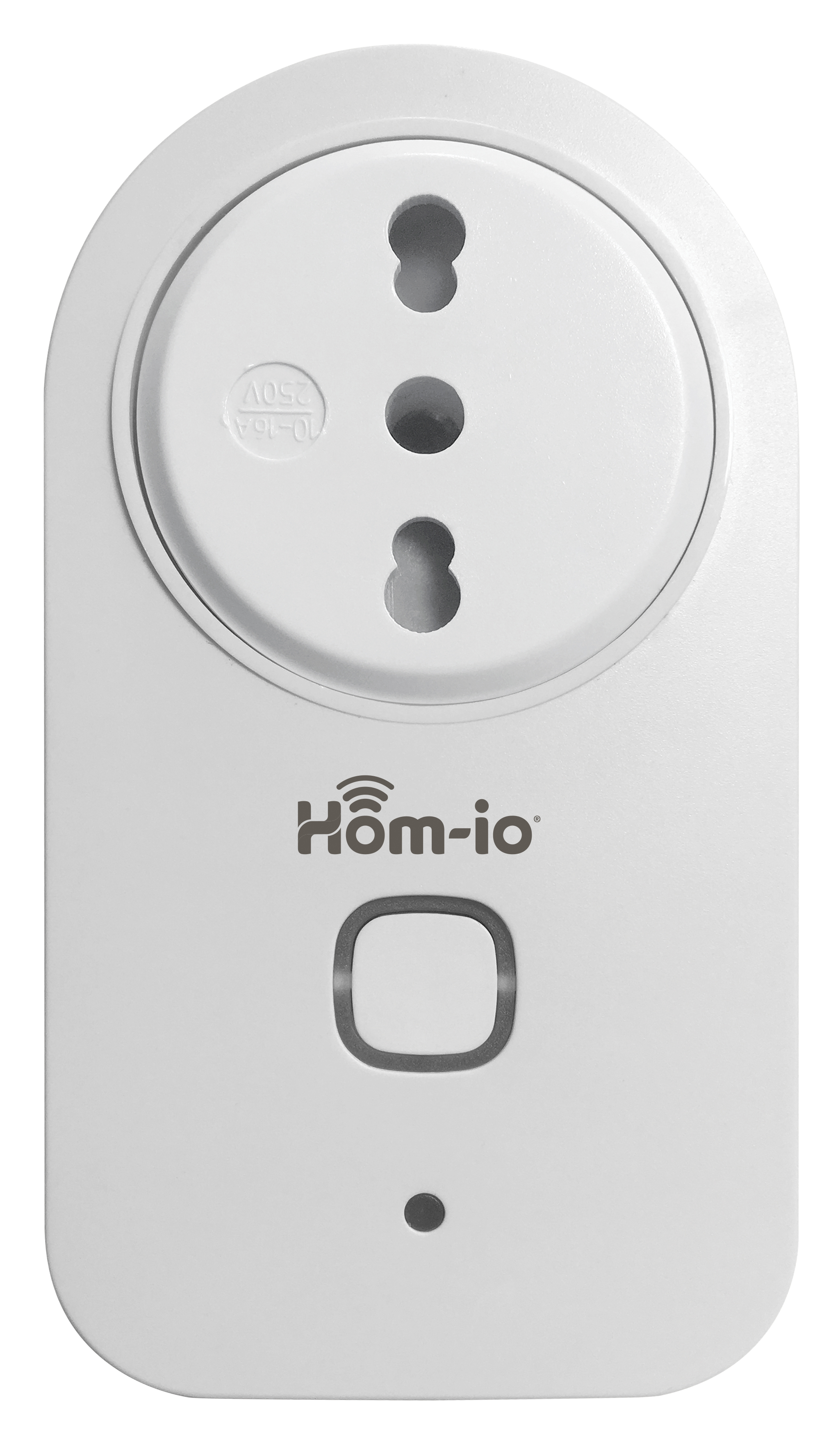 Presa WiFi - 100-250VAC - 16A - Hom-Plug+Power