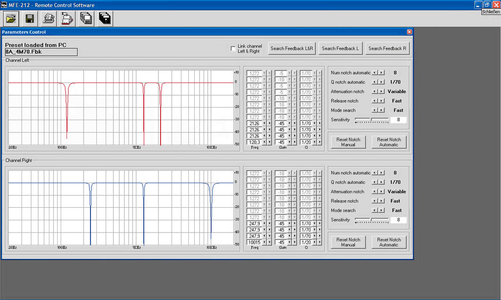 MFE-212 - Eliminatore di Feedback