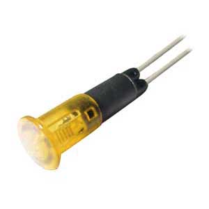 Segnalatore Luminoso d.10mm 220Vca Giallo SEGN/28G-I