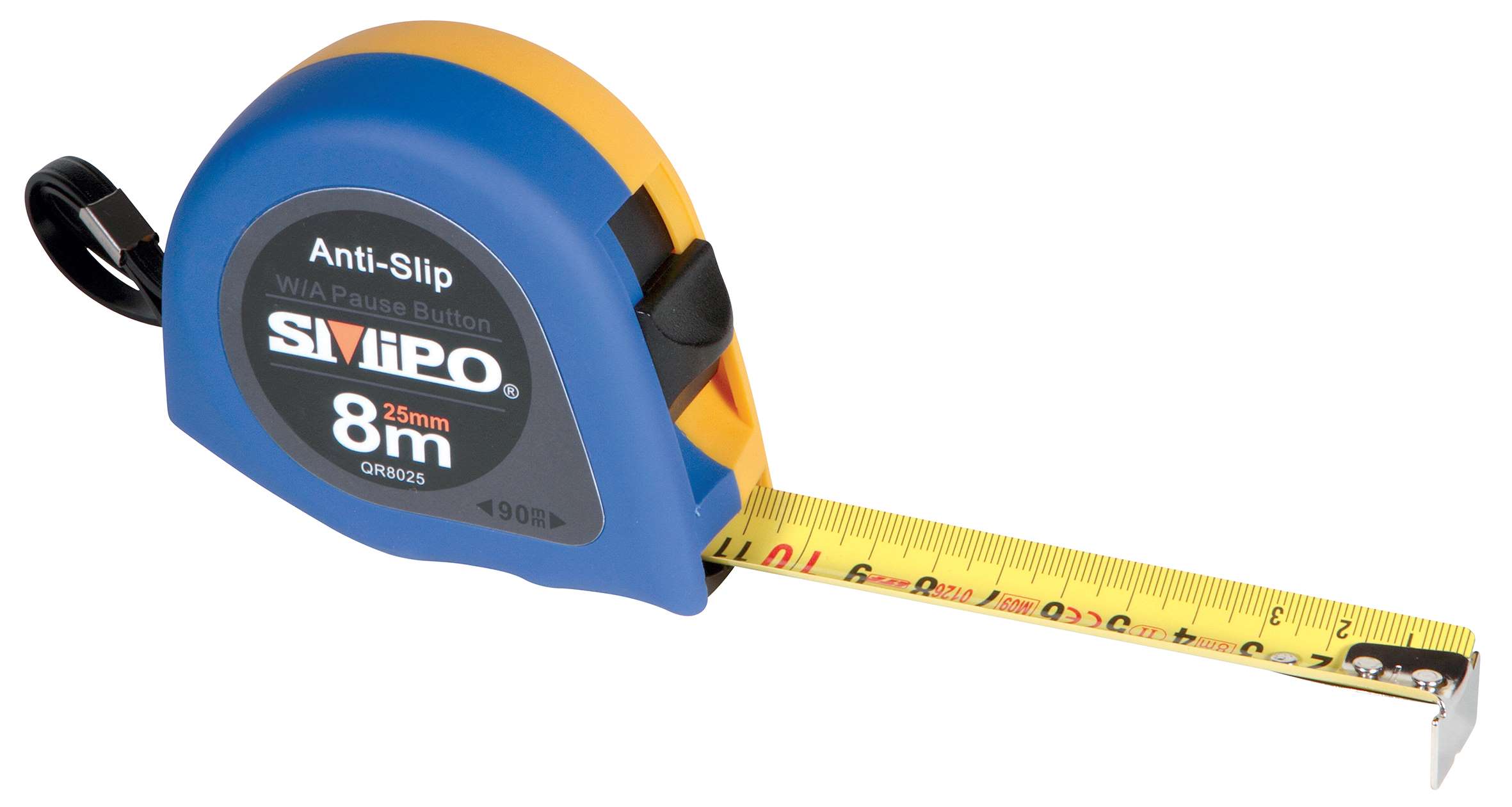 IORI QR2013 Flessometro gommato 13 mm 2 m