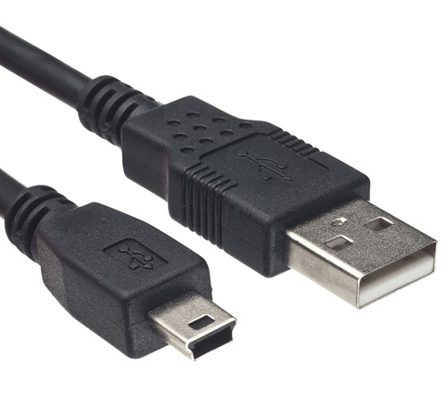 Cavo usb2.0 am-mini 5p m cca 1.8mt. n bk MKC 3106/1.8M