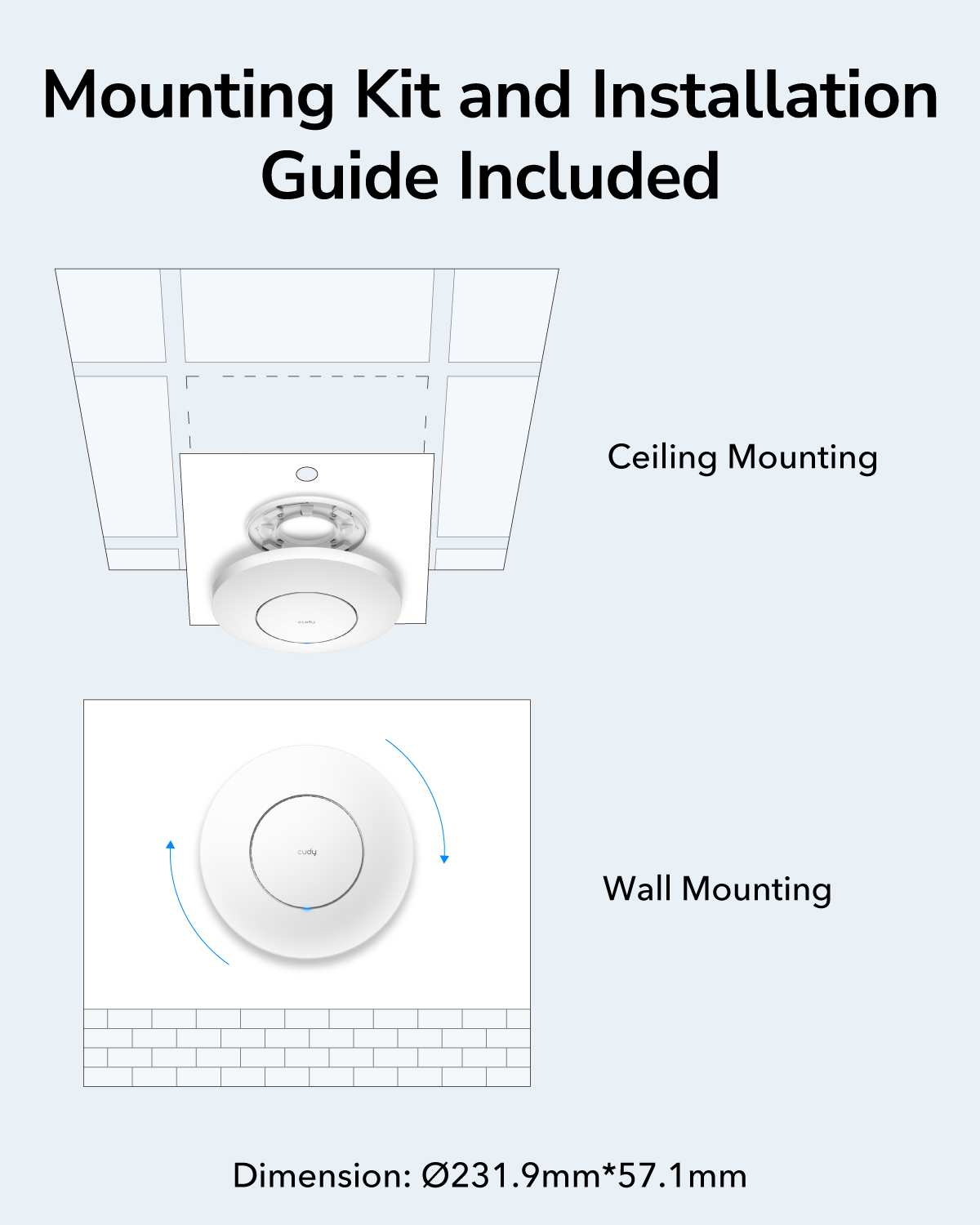 AP1300 - AC1200 WiFi Gigabit Access Point