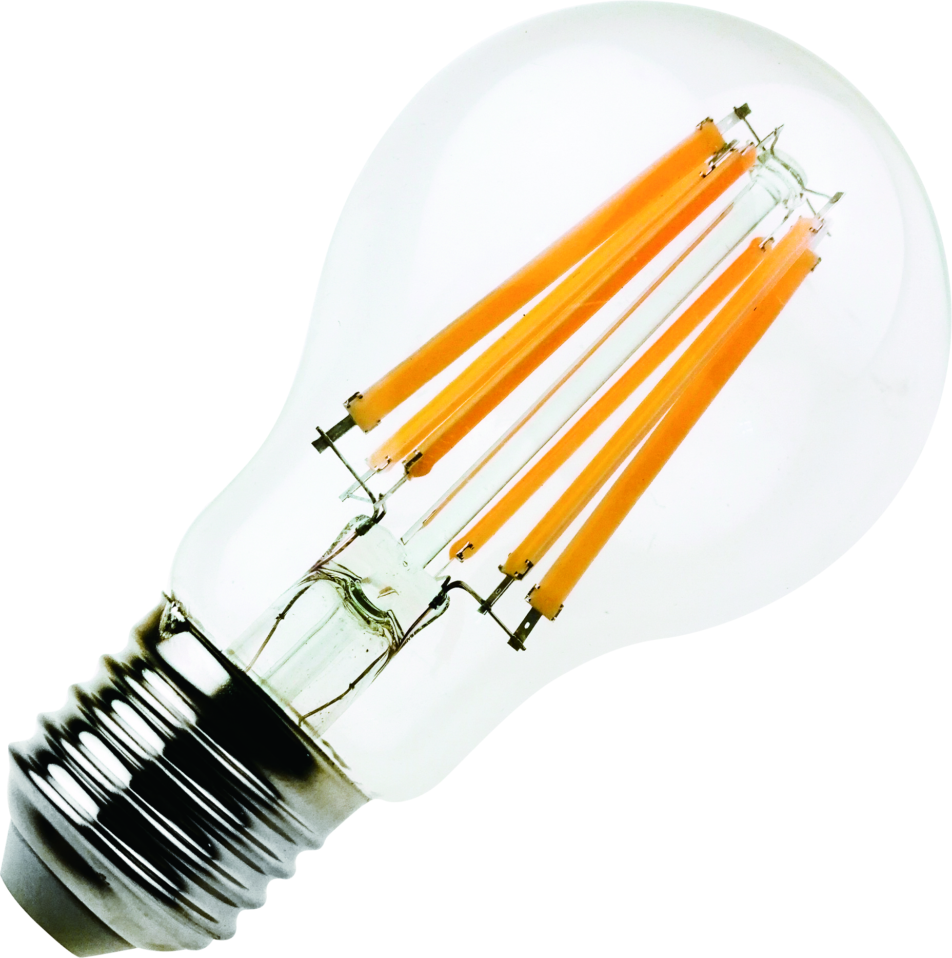Lampadina LED FILOLAMP Goccia A60 8w - Luce Calda, MKC Light