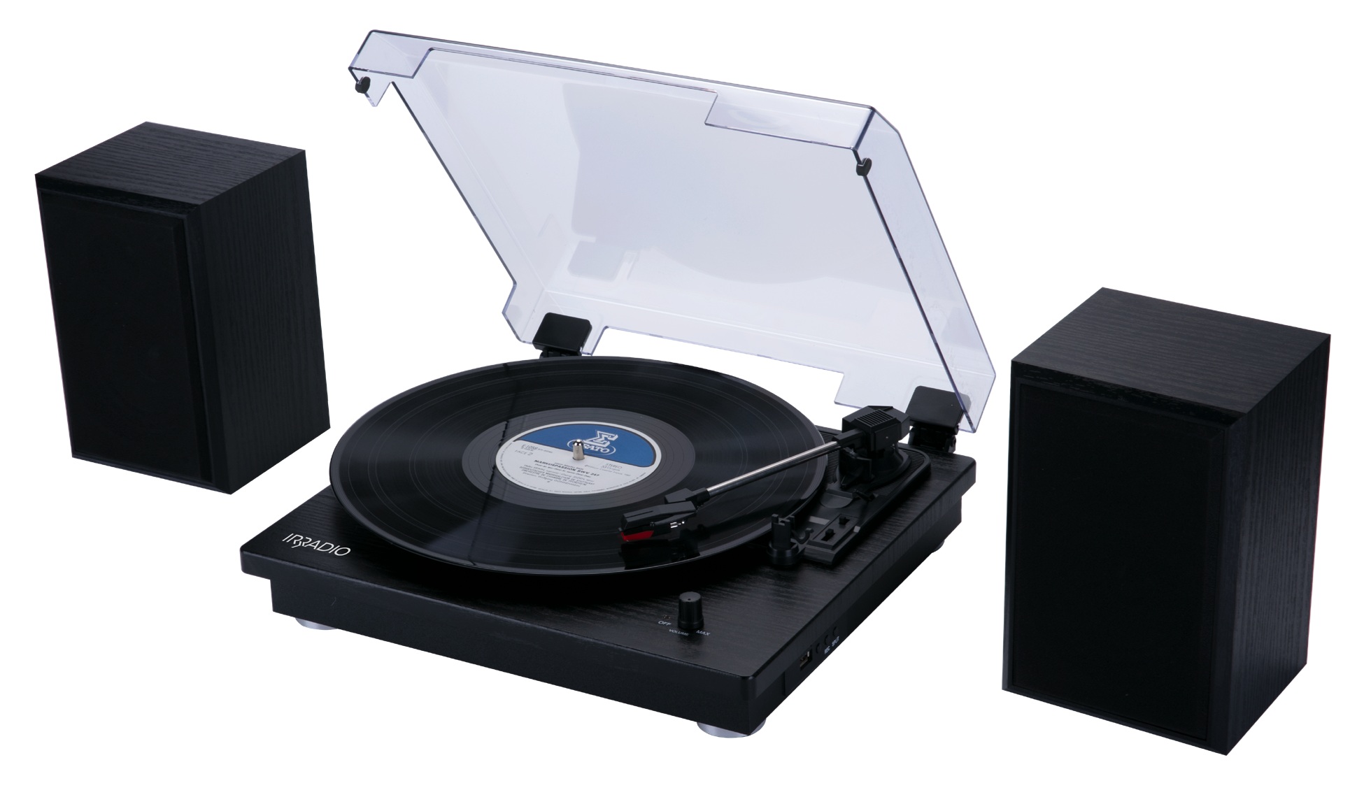 Giradischi IR-VinylPower con speaker esterni