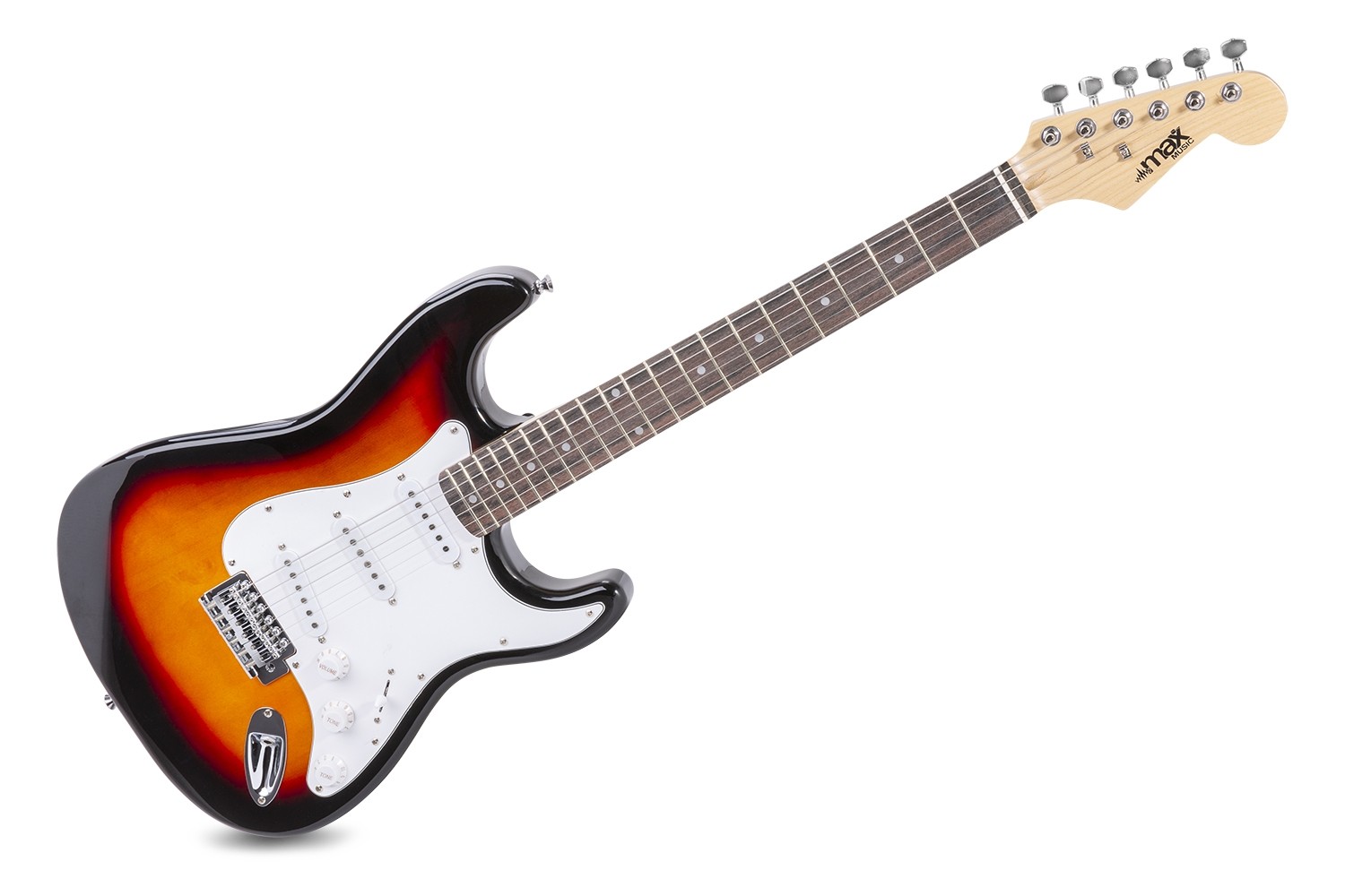 Set Chitarra elettrica + Amplificatore + Accessori Mod.Gig Kit sunburst