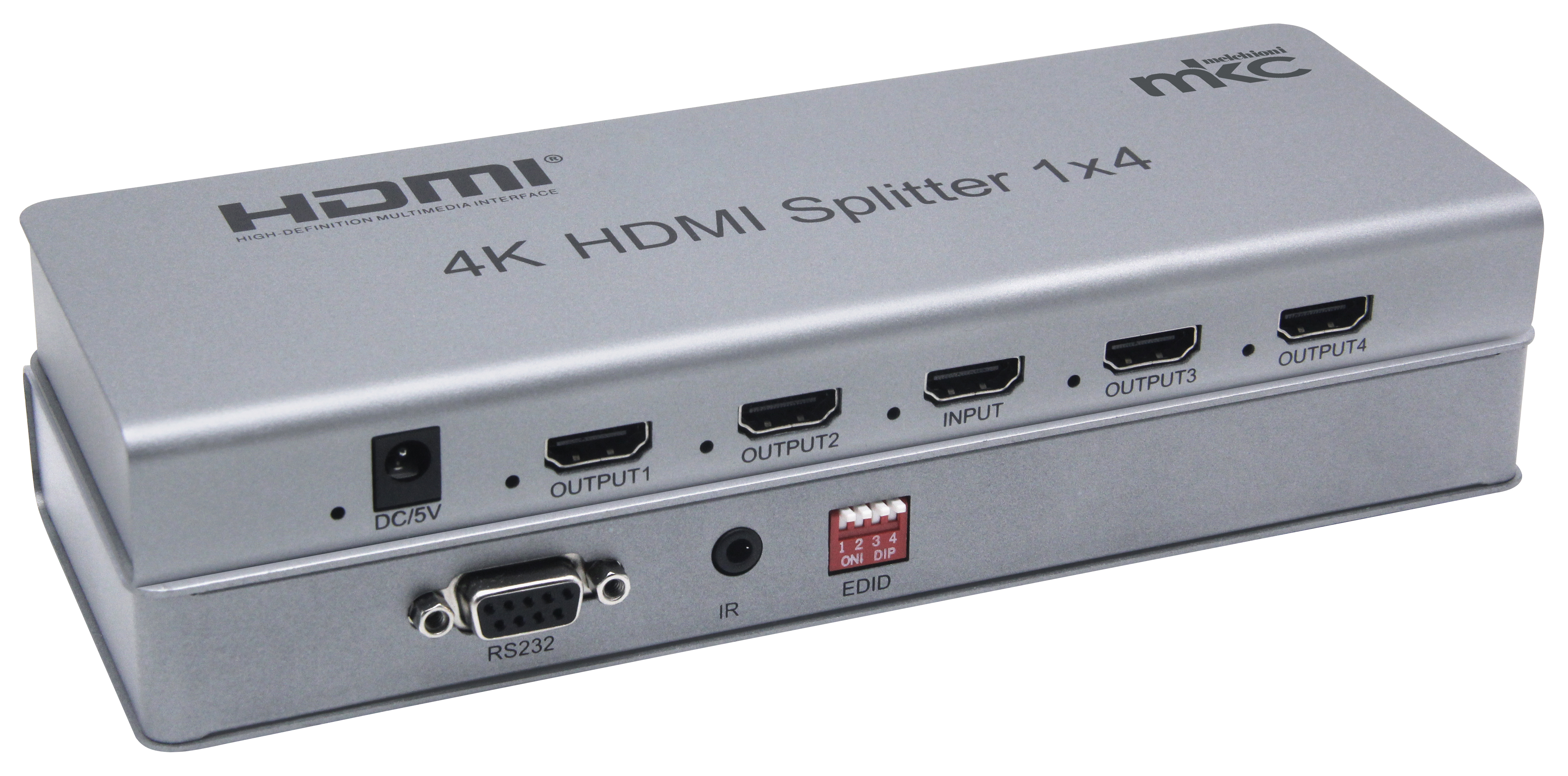 Divisore HDMI 4K 60Hz V2.0 EDID 1IN x 4OUT mod. MK-911-4plus