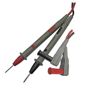 Coppia Puntali Isolati Rosso/Nero PUNT/66-C
