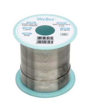 WSW SAC M1 Filo saldante, Ø 0,1 mm, 250 gr. T0051388699 - Weller