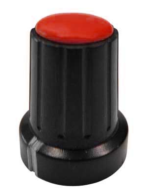 Manopola A Mandrino 19x23 Ø6 Rossa MA/1117R