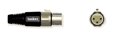 Presa Tasker SPF3XLR ROSSO