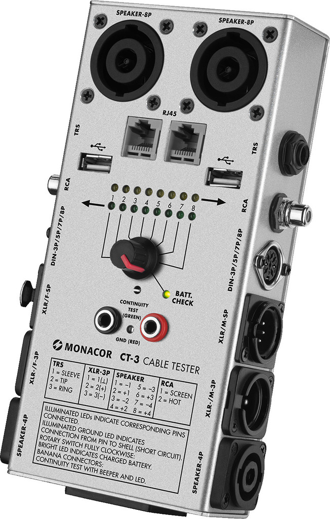 CT-3 - Tester per Cavi