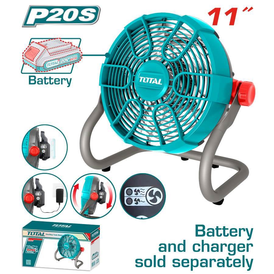 Ventilatore 27Cm Batteria  TFALI2002