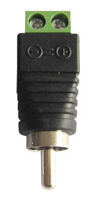 Adatt. da spina rca a morsetti a vite TV-6 - FROM RCA MALE TO TERMINALS ADAPTER