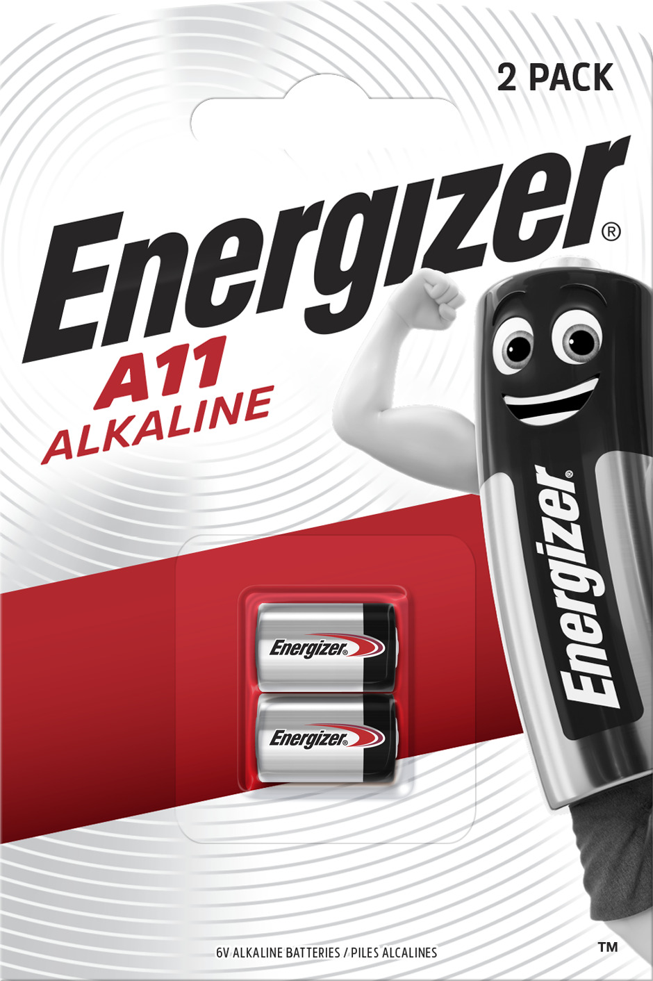 ENERGIZER E11A/A11 Alkaline blister da 2 pezzi