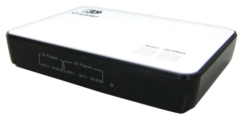Convertitore audio/video di immagini da 2d a 3d 3D1