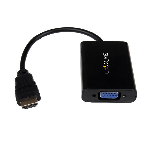 Startech.com HD2VGAA2 Adattatore video HDMI a VGA con Micro USB e audio 1920x1200