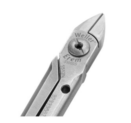 Tronchese con testa a taglio laterale, testa ovale per 1500BSF, 1512N Weller