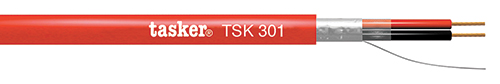 Cavo  2x1,00 mm² cu antincendio, schermato Tasker TSK301