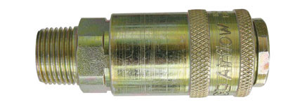 Accoppiatore maschio R 1/4 per aria compressa