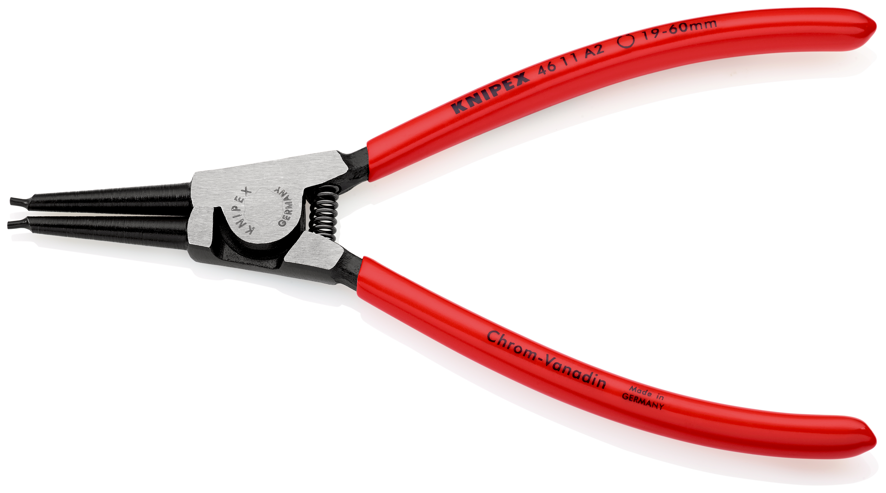Pinza Knipex dritta, per seeger esterni 19-60mm