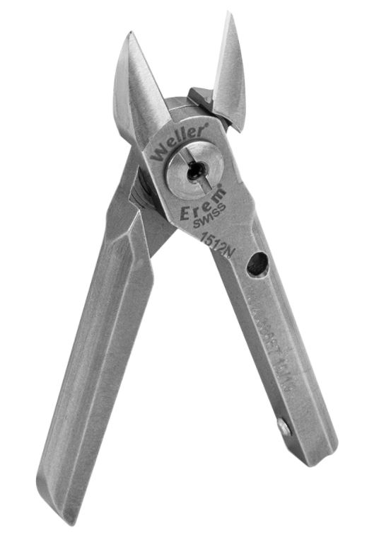 Tronchese con testa a taglio laterale, testa ovale per 1500BSF, 1512N Weller