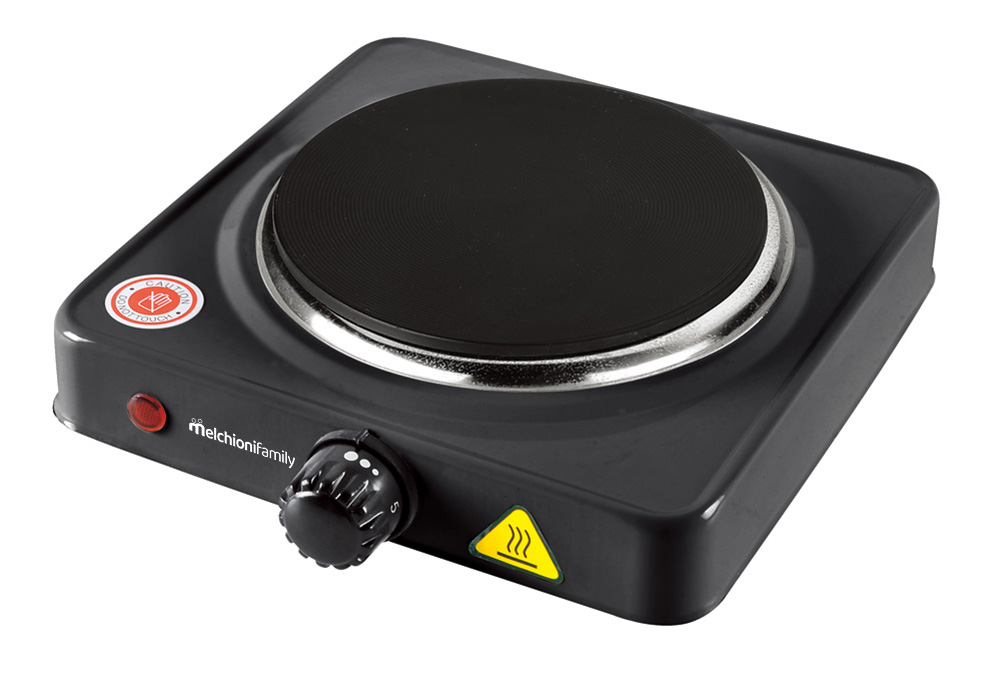 Fornello elettrico COOK 1 - 1 piastra nero