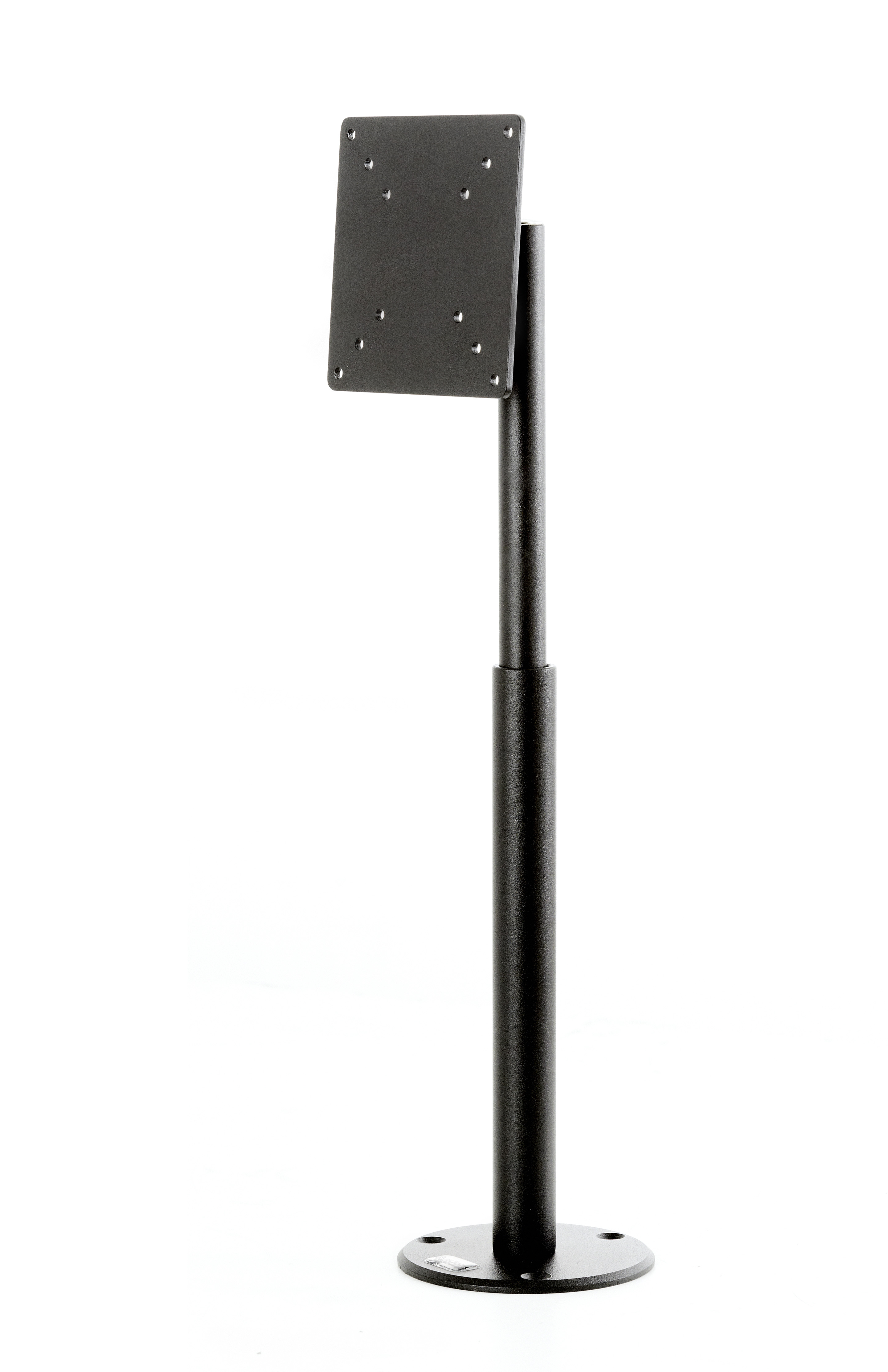 SV30c-B - Supporto da tavolo per asta sottile 10-29", nero