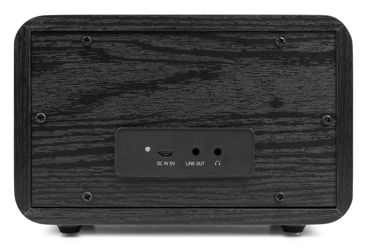 Venezia, WiFi Internet radio, batteria integrata e display a colori, colore nero
