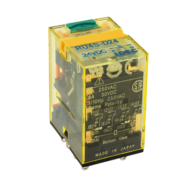 Relay Plug-In 4PDT 6A 24VDC