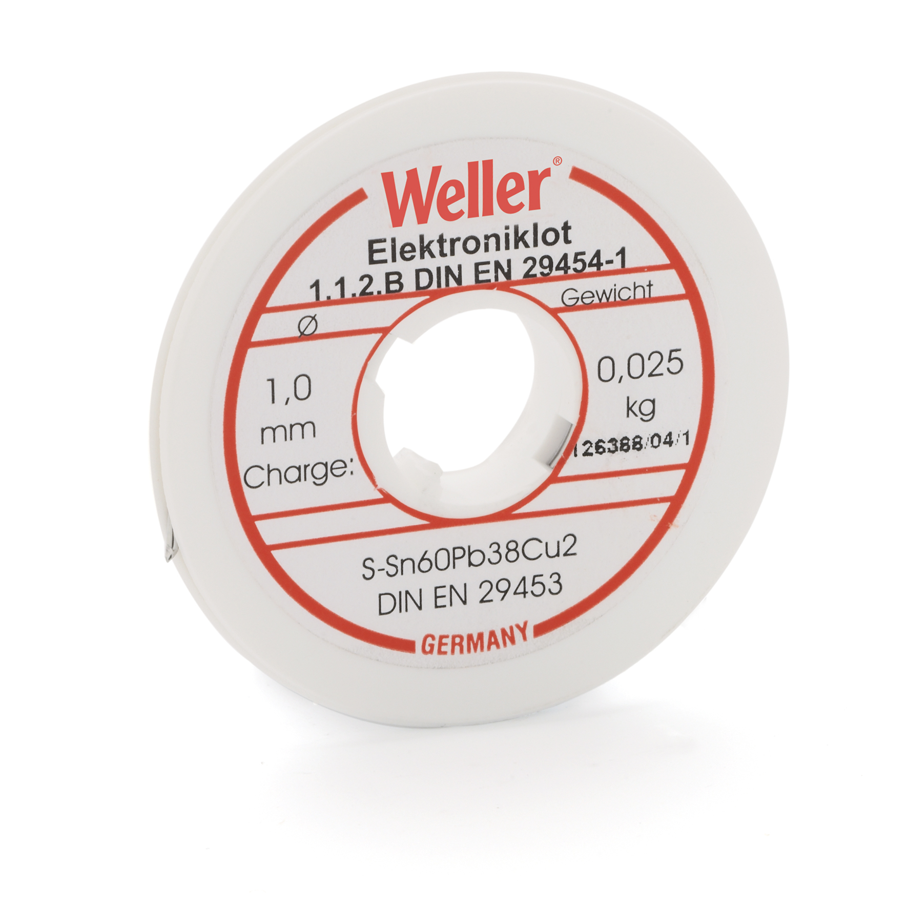 Weller CONSUMER el-60/40-25 electronic solder 1mm 25 gr.