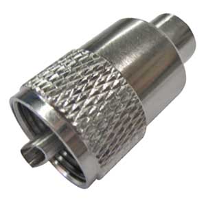 Spina Volante UHF A Saldare Teflon Rg58 PL/259/RID-C