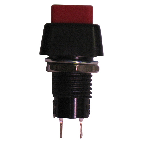 Pulsante unip. n.a. off-on 3a-125v rosso miyama DS-466 SWITCH RED Miyama