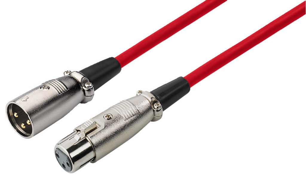 MEC-100/RT - Cavo di estensione XLR 1m