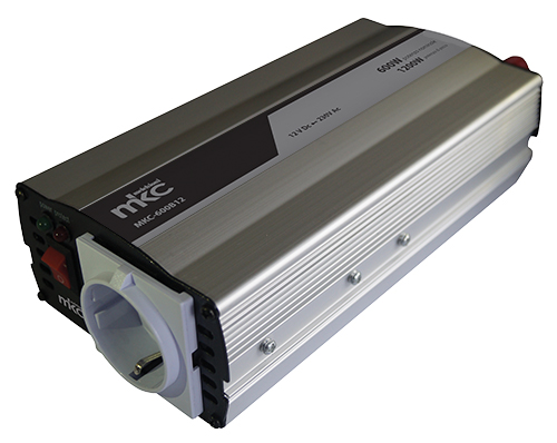 Inverter MKC-600B12 12VDC 230VAC 600W softstart onda sinusoidale modificata