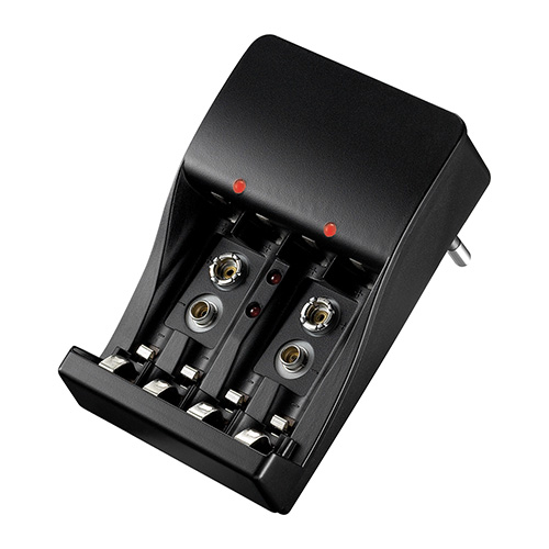 Caricabatteria per batterie al ni-cd/mh x AA/AAA/2x9V(6f22) MKC-1291
